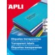 APLI 01225 Transparente etiqueta de impresora